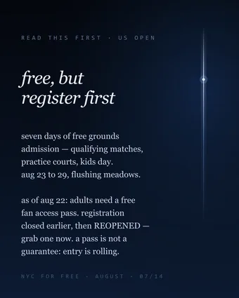 NYC For Free (August) preview 3