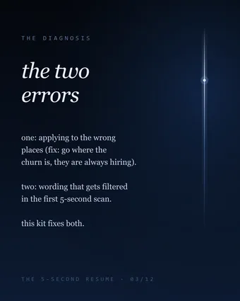 The 5-Second Resume preview 2